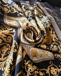 Women's 70x70cm Square Silk Scarf Shawl Headband