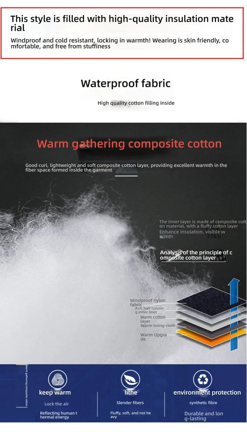 Top Grade Designer New Brand Men Parka Jacket Thick Casual Fashion Windbreaker Hooded Quilted Bubble Coats Long Mens Clothes - Buy online at  Vibe In Cart.