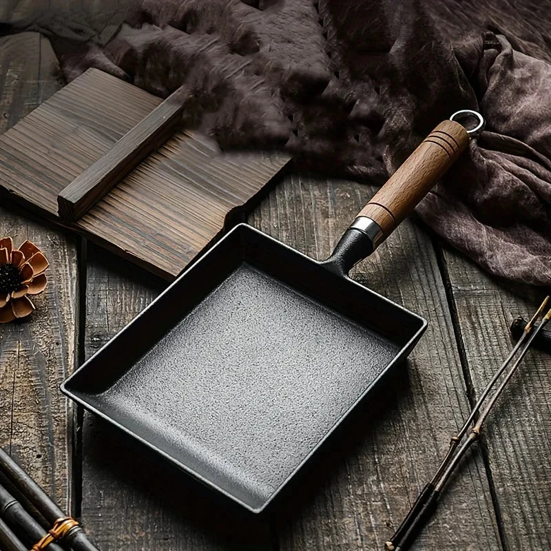 1Pcs Non-Stick Japanese Cookware Home Kitchen Egg Pan Pancake Frying Pan Cast Iron Pot Easy To Clean Cooking Tools Square Pots - Buy online at  Vibe In Cart.