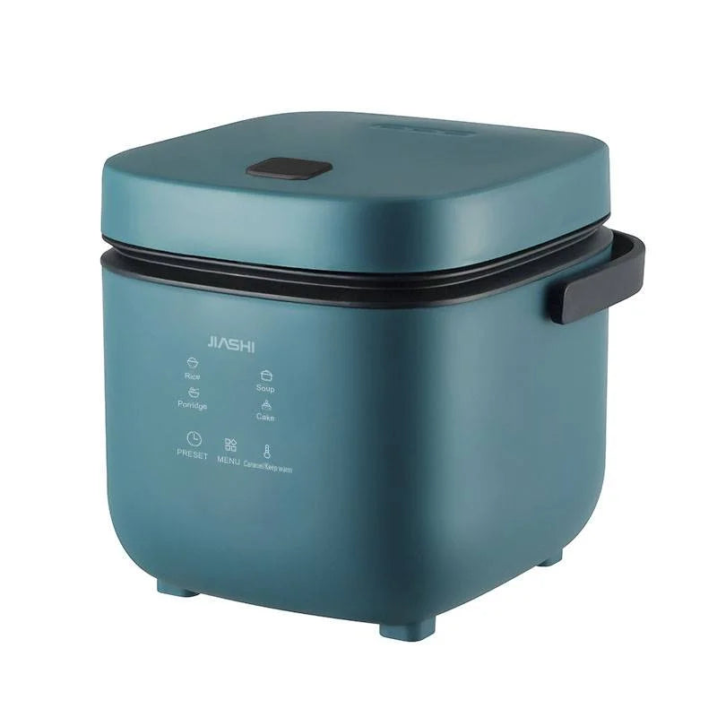 Mini Automatic Electric Rice Cooker with Steamer 1.2L for 1-2 People