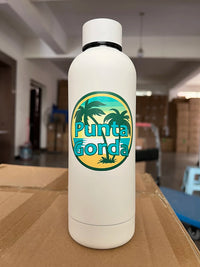 Double Wall Stainless Steel Insulated Tumbler Customizable Thermos Water Bottle with Vacuum Sealed Lid for Hot And Cold Beverage - Buy online at  Vibe In Cart.