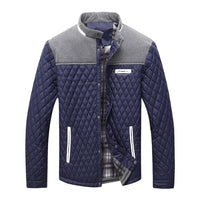 Men's Jackets Winter Warm Bomber Quilted Coat Lightweight Business Casual Button Down Clothing Waterproof Warm Jackets US Size - Buy online at  Vibe In Cart.