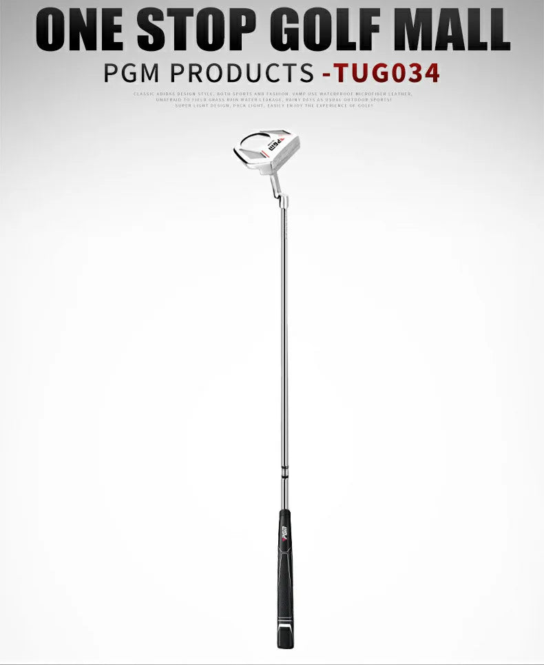 Men's Steel Shaft Golf Putter with Ball Pickup Function