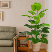 43.3Inch Giant Artificial Plants Tree Realistic Full Lush Greenery Indoor Outdoor All-Season Decor for Home Office Wedding Party - Buy online at  Vibe In Cart.