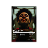 Unframed Retro Rapper Album Cover Canvas Wall Art Print