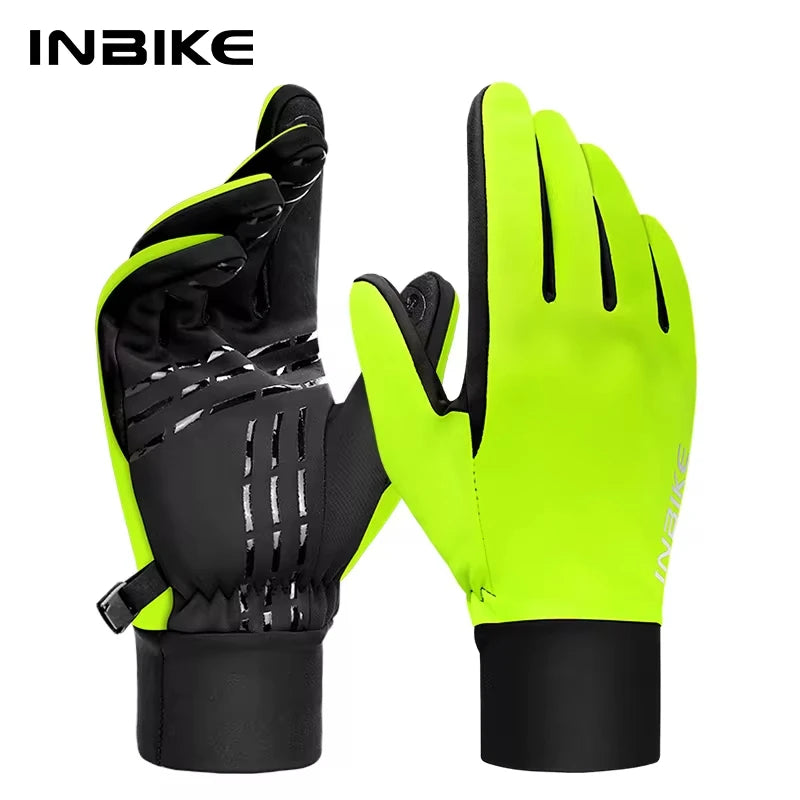 INBIKE Winter Cycling Gloves for Men Women Warm Fleece Biking Glove for Riding Bicycle Gloves Waterproof Touchscreen Accessories - Buy online at  Vibe In Cart.