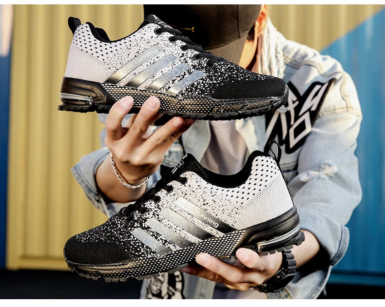 New fashionable plus-size men's casual sports shoes, walking and running shoes, tennis vulcanized men's shoes - Buy online at  Vibe In Cart.