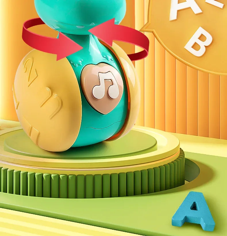 Tumbler Wobbler Toys for Infant Boy Girl - Perfect for Learning To Climb & Early Education! Roly Poly Baby Toys 6 To 12 Months