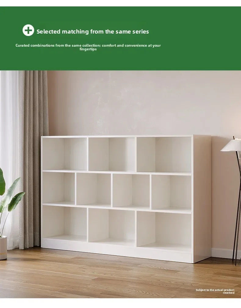 Lockers Household Simple Multi-grid Storage Organizing Cabinet Living  Display Cabinet Simple Bookshelf Multi-layer Shelf - Buy online at  Vibe In Cart.