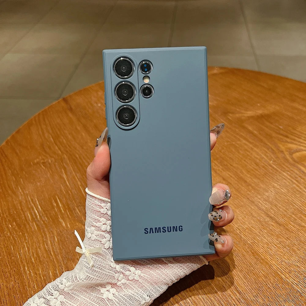 Liquid Silicone Shockproof Soft Protective Phone Case With Camera Protection