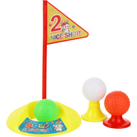 Educational Kids Golf Toy Set with Clubs for 2-4 Year Olds
