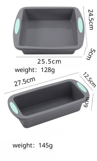 Silicone Bread Muffin Mold Heat Resistant Oven Pan Non-Stick Kitchen Bakeware Cake Pan Set 3D Cake Mold Pastry Baking Loaf Tool - Buy online at  Vibe In Cart.