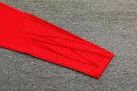 Long Sleeve Polyester Football Tracksuit Set for Men with Jacket and Pants