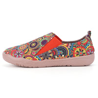 Women Loafers Casual Travel Shoes Anti Slip Slip On Flats Breathable Lightweight Walking Loafers Ethnic Style for Outdoor Travel - Buy online at  Vibe In Cart.