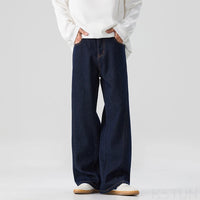 KSTUN 2025 Fall/Winter Baggy Jeans Men Wide Leg Pants Loose Boot Cut Jeans Classic Denim Blue Men's Trousers Hiphop Streetwear - Buy online at  Vibe In Cart.