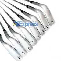 Right-Handed Men's Golf Irons Set with Steel Shafts, Irons 4-9 P G