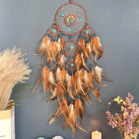 Dream Catcher Vintage Wind Chime Hanging Ornament Home Decor Indian Natural Stone Tree of Life Dream Catcher Wall Decor - Buy online at  Vibe In Cart.