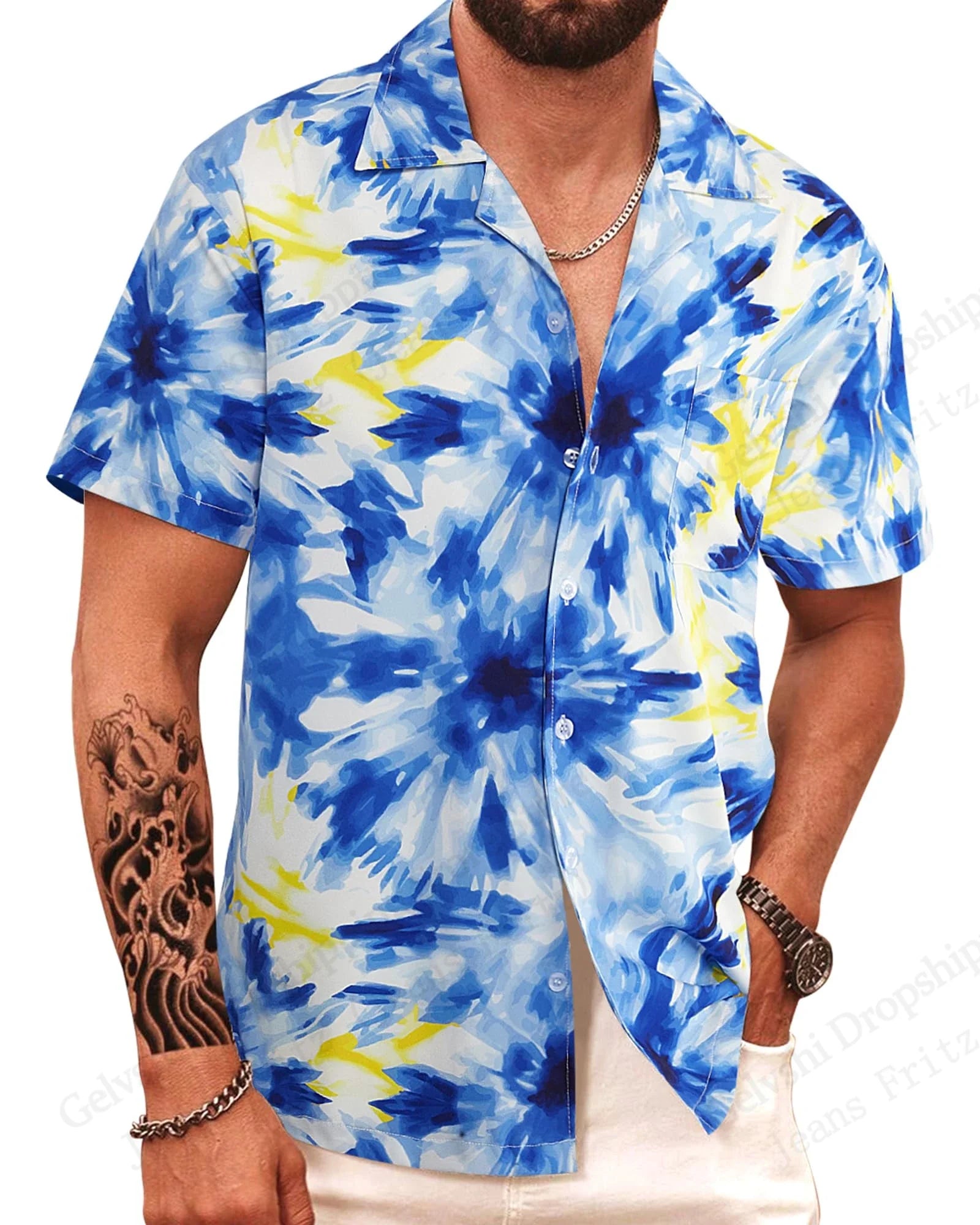 Hawaiian Shirt Tropical Vacation Series Flower 3d Print Casual Shirts Men Women Fashion Short Sleeve Beach Shirts Street Blouses - Buy online at  Vibe In Cart.