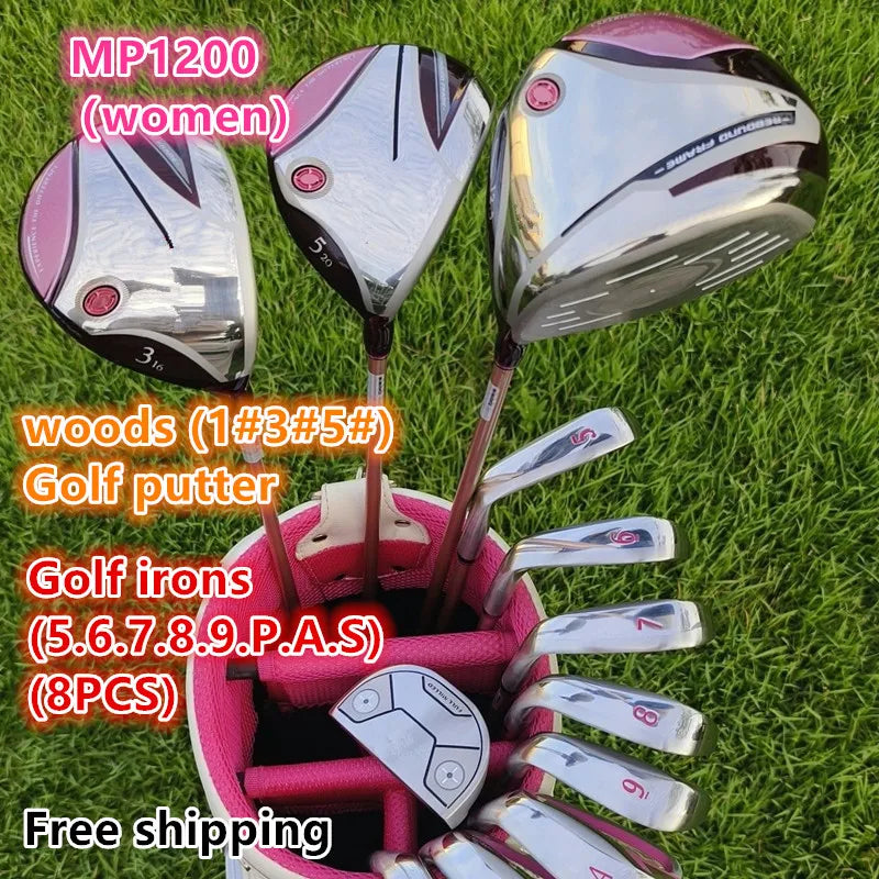 Golf MP1200 ladies golf club full set (12 pcs) free shipping strap rods without ball bags - Buy online at  Vibe In Cart.
