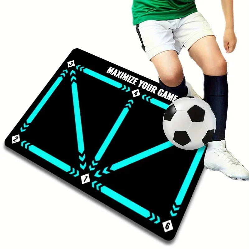 Football Training Mat Soccer Training Equipment Non Slip Foldable Kids Adults Dribble Mat Training Indoor Ourdoor Equipment - Buy online at  Vibe In Cart.