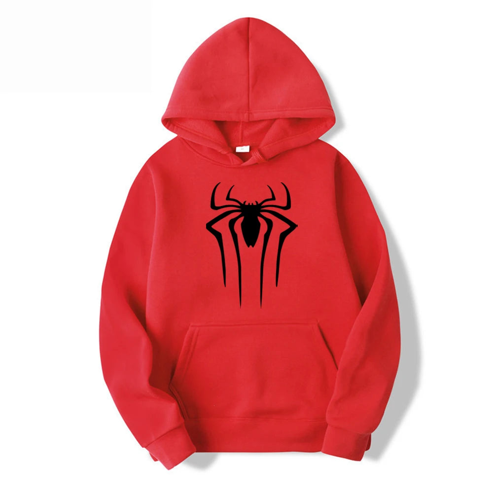 2024Fashion brand Men's Hoodie Casual Hoodie Sweatshirt Men's/Women's top Solid color printed spider hoodie sweatshirt - Buy online at  Vibe In Cart.