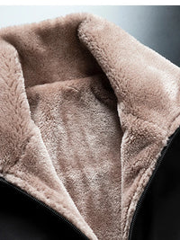 Plus Size 8XL Men's Jacket Fur Lined Sherpa Jacket Autumn Winter Men Casual Daily Wear Coats Slim Fit Keep Warm Outerwear Coat - Buy online at  Vibe In Cart.