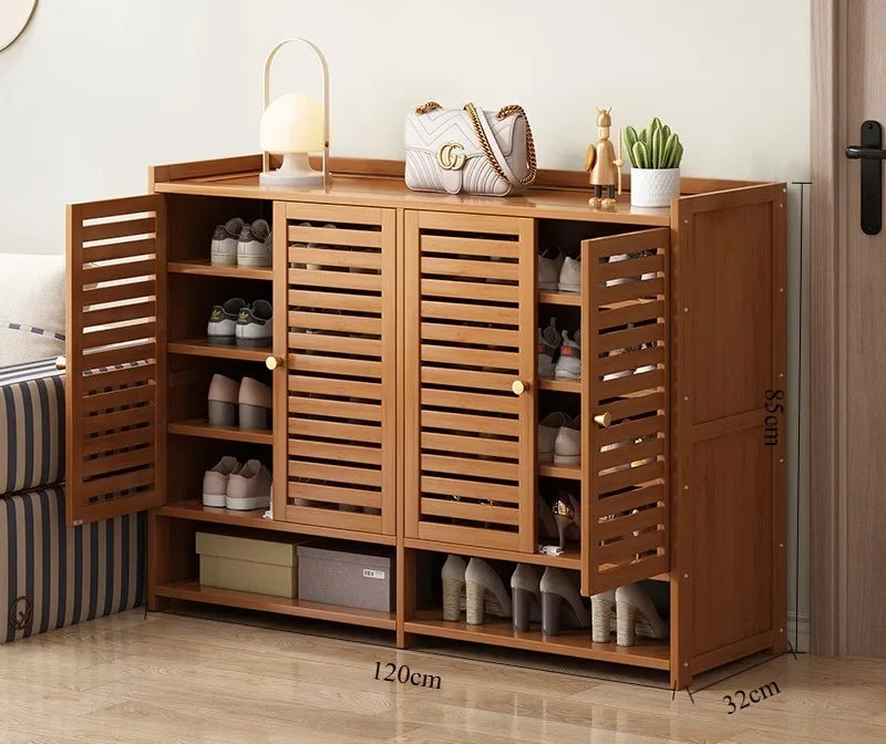 Wall Mounted Multi-Layer Shoe Rack for Home Storage