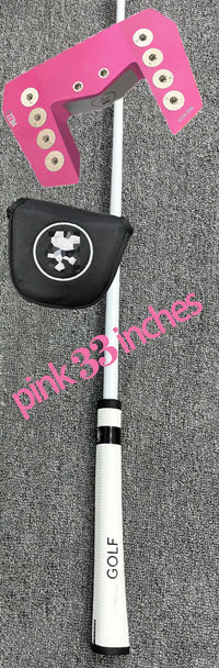 Right-Handed Golf Putter with Steel Shaft, Black, 33-35 Inches