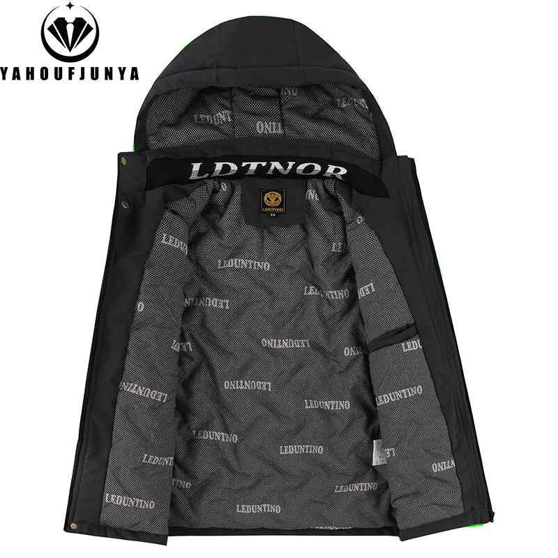 Winter Men Outdoor Windbreak Warm Travel Jacket Men Hooded Casual Fashion Sport Waterproof Climbing Trekking Jacket Male Coat - Buy online at  Vibe In Cart.