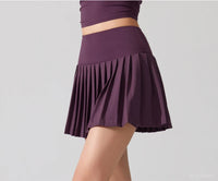 VITALINOVO Pleated Tennis Skirt for Women with Pocket Shorts Women's High Waisted Lightweight Athletic Golf Skorts Skirts Flowy - Buy online at  Vibe In Cart.