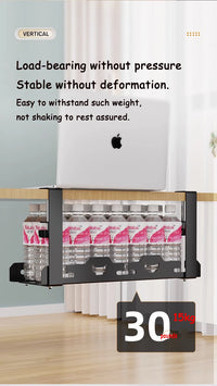 Telescopic Under Desk Metal Cable Management Tray for Home Office