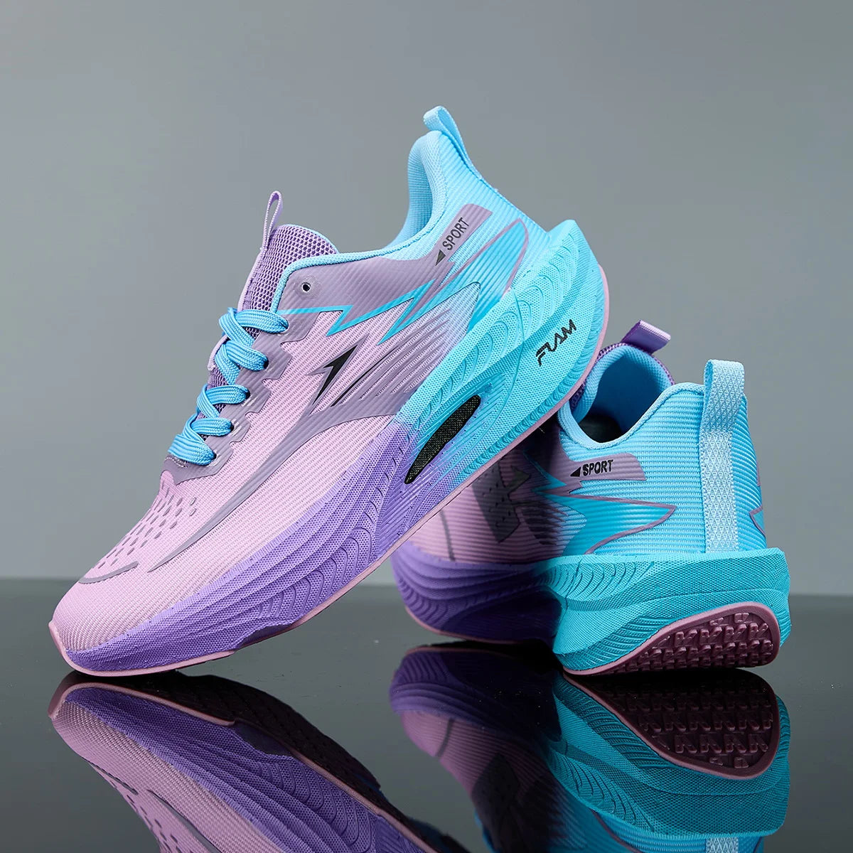 Men Sports Running Shoes Casual Marathon Breathable Lightweight Women's Comfortable Athletic Nonskid Walking Sneakers Outdoors - Buy online at  Vibe In Cart.