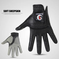 1Pair Men's Golf Gloves Lambskin Soft Fit Sport Grip Durable Gloves Anti-skid Breathable Sports Gloves Fit Left And Right Hand - Buy online at  Vibe In Cart.