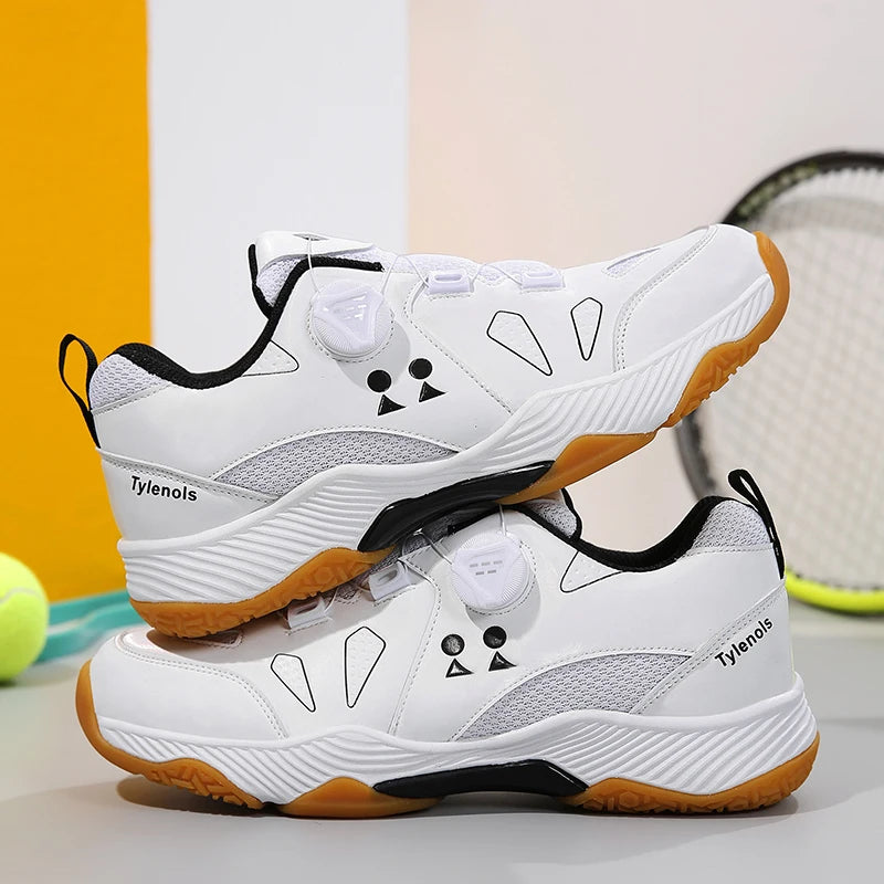 2023 New Men Tennis Shoes Breathable Tennis Sneakers Women Quick Lacing Training Sneakers Big Size 35-46 Badminton Court Shoes - Buy online at  Vibe In Cart.