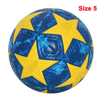 Soccer Balls, Size 5 and Size 4, PU Material, Seamless Design