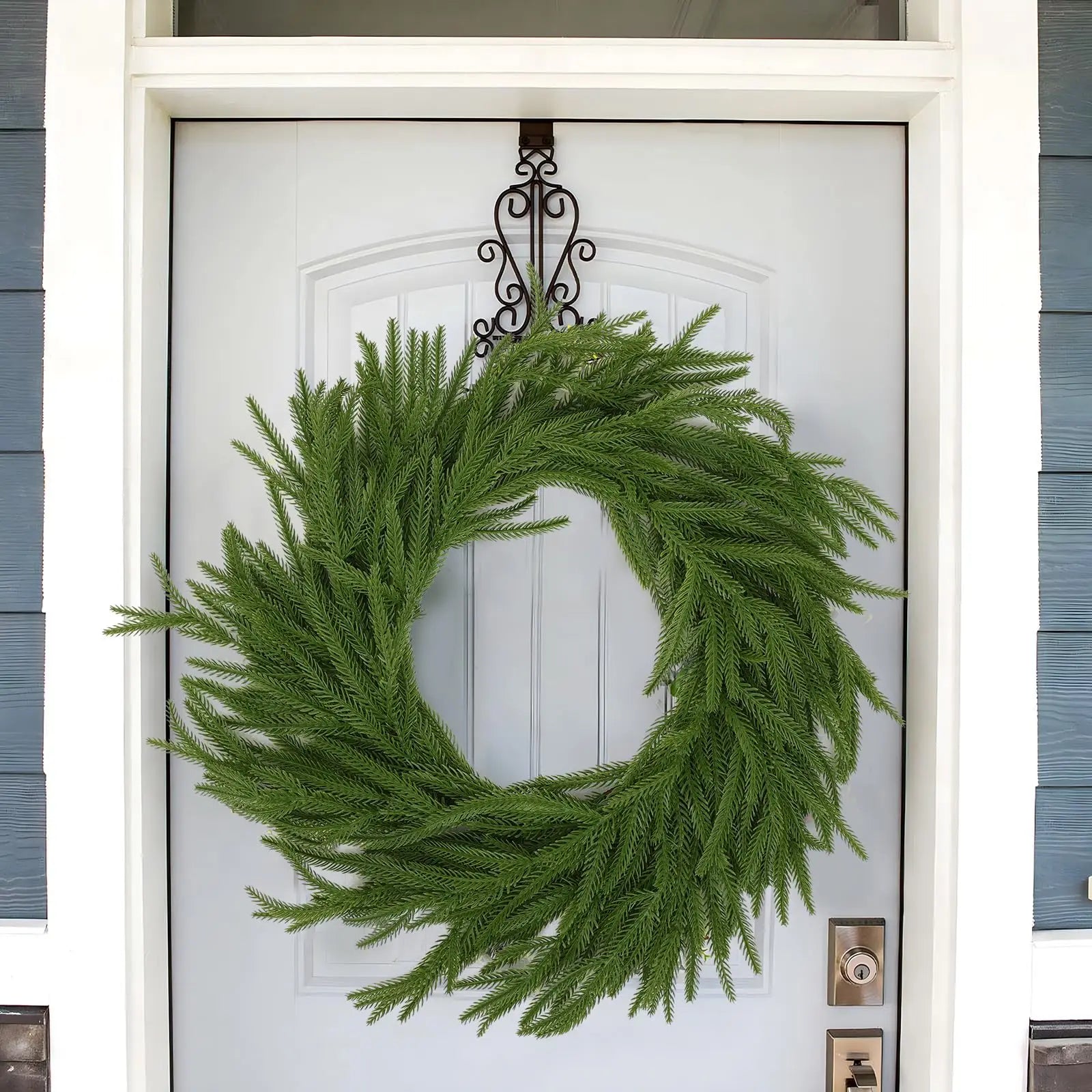 180cm Christmas Garlands Norfolk Pine Garland Artificial Plants Faux Greenery Vine for Home Table Xmas Party Festival Decoration - Buy online at  Vibe In Cart.