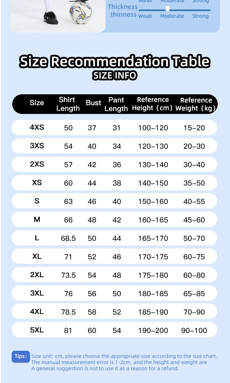 Football Jerseys Soccer Uniforms Adult and Kids Futsal Sportswear Kits Training Tracksuits Athlete Training Clothing customized - Buy online at  Vibe In Cart.