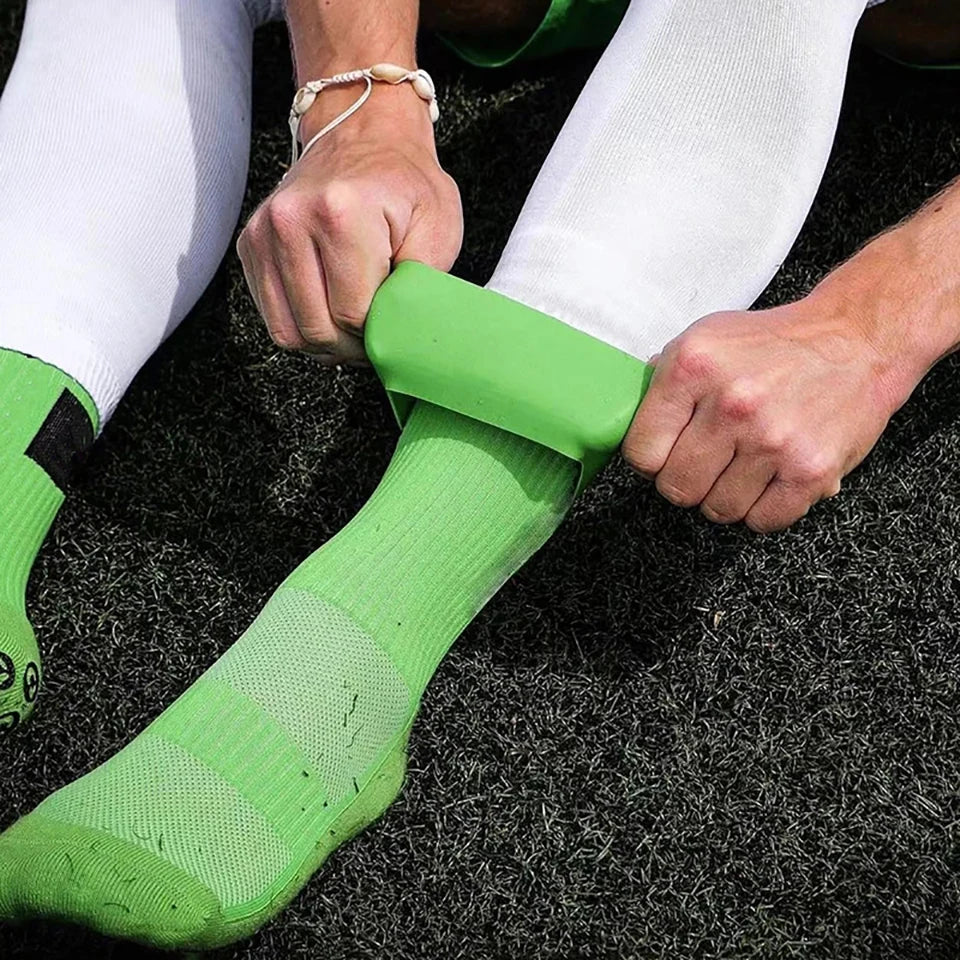 Loogdeel 1 Pair Soccer Shin Guard Strap Silicones Shin Pad Holder Practical Shin Pad Banding For Football Running Cycling Sports - Buy online at  Vibe In Cart.