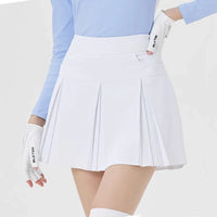 BG Golf Women's High Waist Short Skirt Slim Fit GOLF Jersey Clothing Sports Tennis Pleated Skort Ladies Golf Wear