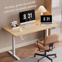Height Adjustable Desk Motion Electric Sit Stand Up Down Computer Table Modern Lift Motorized Gaming Desktop Home Office Desks - Buy online at  Vibe In Cart.