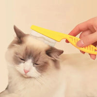 1/2pc Pet Hair Shedding Comb Stainless Steel Flea Comb for Cat Dog Pet Comfort Flea Hair Grooming Comb Dog Brush Grooming Tools - Buy online at  Vibe In Cart.