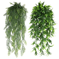 80cm Persian fern Leaves Vines Home Room Decor Hanging Artificial Plant Plastic Leaf Grass Wedding Party Wall Balcony Decoration - Buy online at  Vibe In Cart.