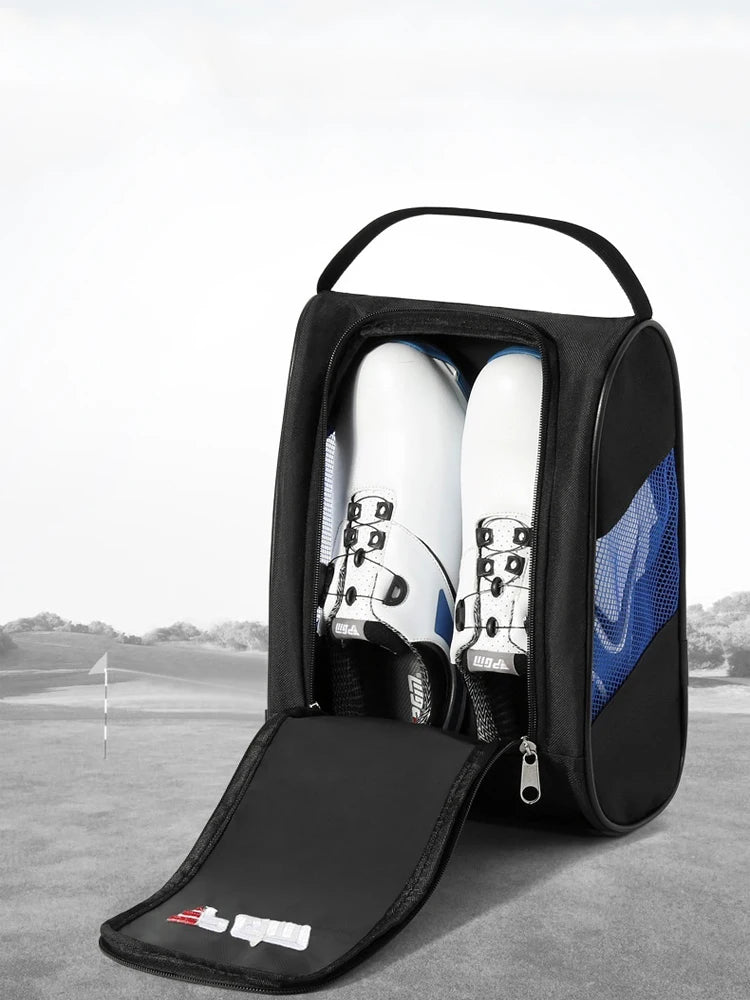 Golf Shoe Bag Made of Nylon, Available in Four Colors