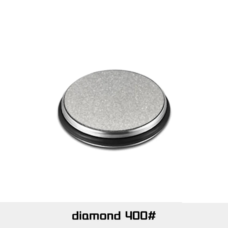 Rolling Knife Sharpener Double Sided Diamond Stone 15/20 Degree Angle