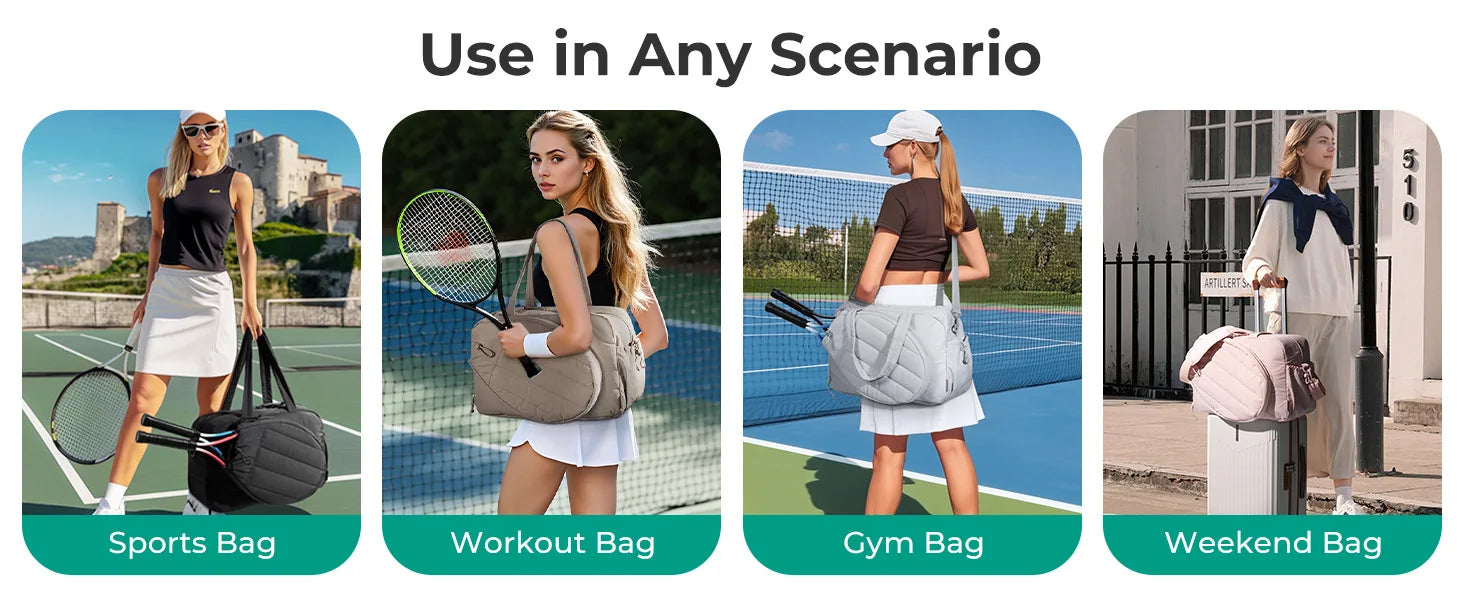 1pcs Crossbody Tennis/Pickleball Paddle Bag for Tennis/Pickleball Sports, Multi-Color Options, Designed for Sports Enthusiasts - Buy online at  Vibe In Cart.