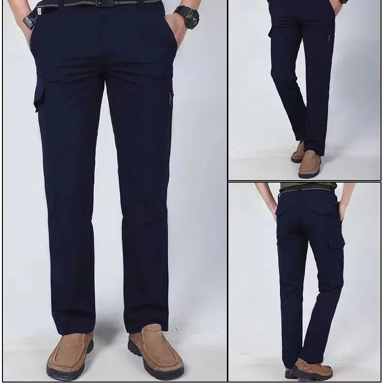 Summer Casual Lightweight Army Military Long Trousers Male Waterproof Quick Dry Cargo Camping Overalls Tactical Pants Breathable - Buy online at  Vibe In Cart.