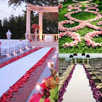 100-10000Pcs Top Colorful Artificial Fake Rose Petals Red White Gold Roses Petal Flowers Romantic Wedding Party Valentine Decor - Buy online at  Vibe In Cart.