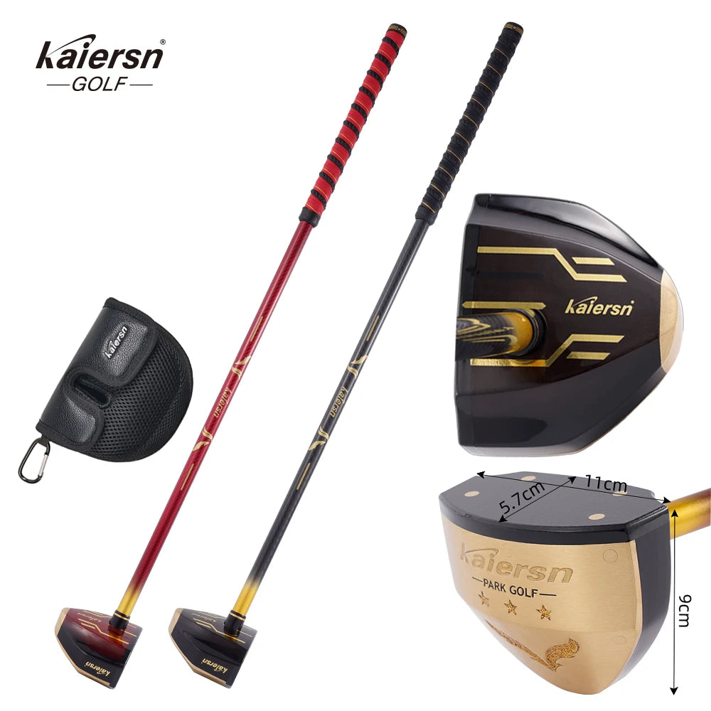 Kaiersn Park Golf Club – Premium Sapele Wood Head & Carbon Fiber Shaft for Enhanced Performance - Buy online at  Vibe In Cart.
