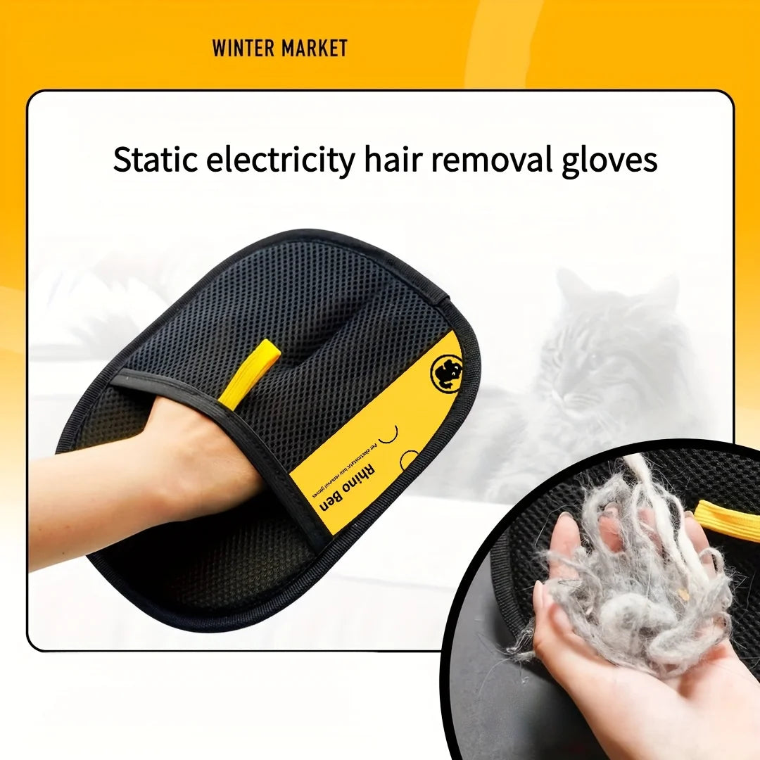 2-Piece Pet Hair Removal Gloves – Double-Sided Cat Brushes, Anti-Shedding Grooming Gloves, Hair Control Care Tools - Buy online at  Vibe In Cart.