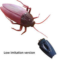 Trick Electric Cockroach Pet RC Simulation Animal Robotic Remote Control Ant Toy Halloween Xmas Mini Gift for Adult Prank Insect